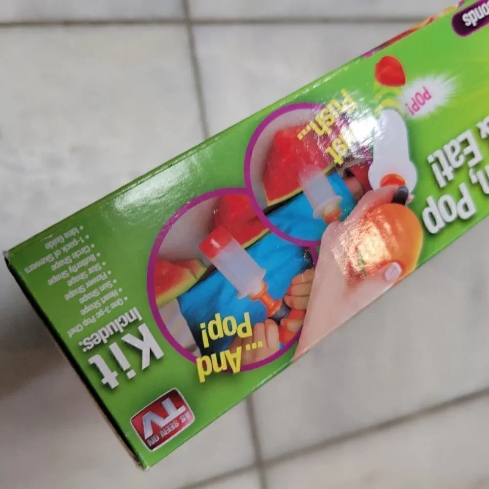 Pop Chef Pop Out Treats 6 Shapes/ 10 Piece Kit NEW